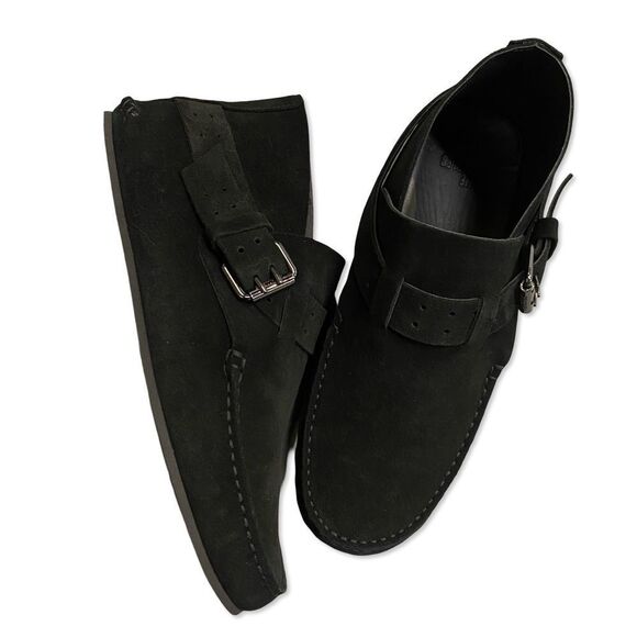 New The Kooples suede leather moccasins black slip ons shoes NIB $475 41 10 - Picture 1 of 16